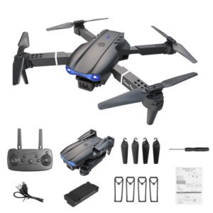 E99Pro - Dual Camera - Dual Electric Drone--biack - Image 3