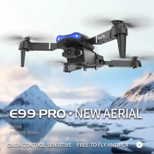 E99Pro - Dual Camera - Dual Electric Drone--biack - Image 4