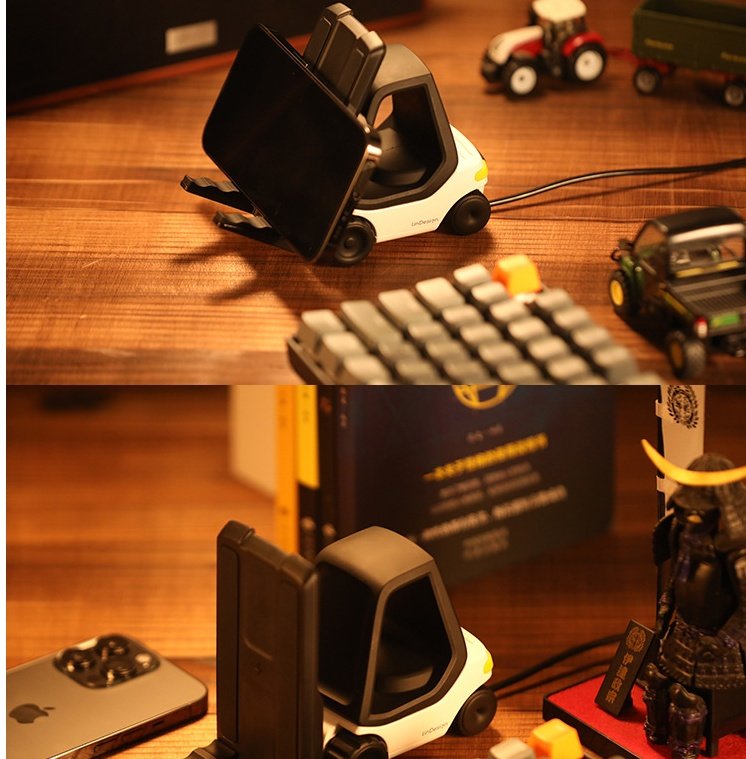 Suporte Empilhador Mini – Base de Carregamento Wireless para Smartphone