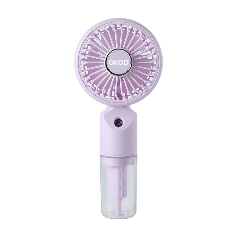 Ventilador Portátil KP‑F31 – Mini Fan USB com Spray