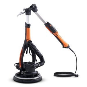 Lixadora de Drywall 900W – Motor Brushless, Velocidade Variável 800–1800 RPM, Sistema de Auto-Sucção - Image 8