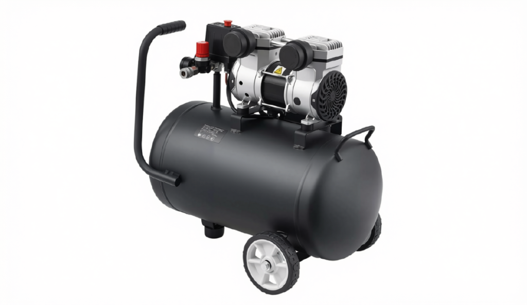 Compressor de Ar 8 Galões – 1 HP, Tanque em Aço, Sistema de Alta Pressão