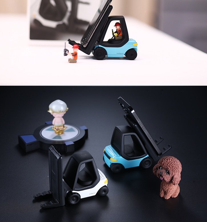 Suporte Empilhador Mini – Base de Carregamento Wireless para Smartphone