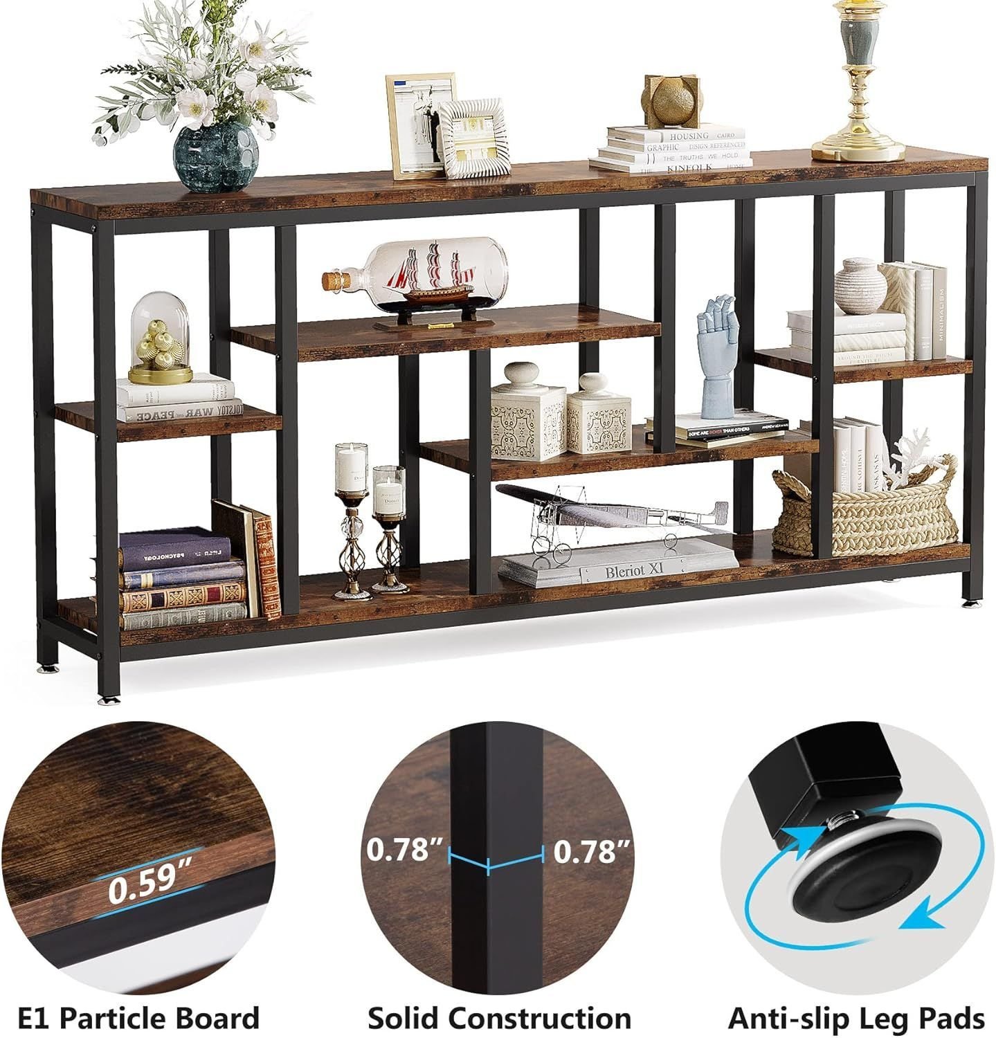 Console Sofa Table — Mesa Minimalista para Sofá, Hall e Espaços Modernos - Image 5