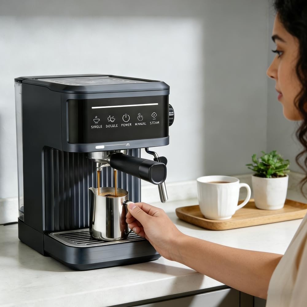 Máquina de Café Espresso – 20BAR com Vaporizador