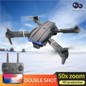 E99Pro - Dual Camera - Dual Electric Drone--biack - Image 2