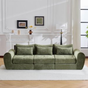 Modular Cloud Sofa‑Bed — Conversão Suave, Design Seccional e Conforto Elevado para Sala, Quarto e Espaços Modernos - Image 4